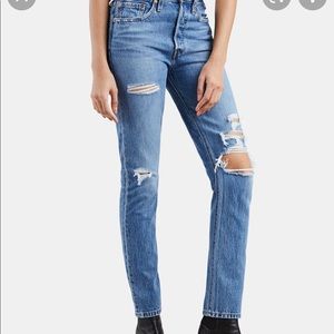NWT Levi’s Premium 501 Skinny Jeans size 27 x 28